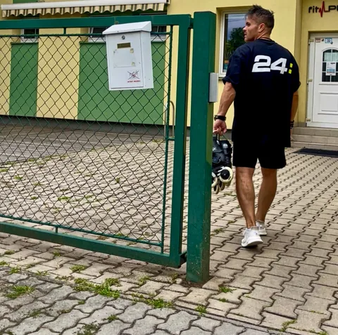 Skutečný vstup do FitPULS se sportovcem u branky