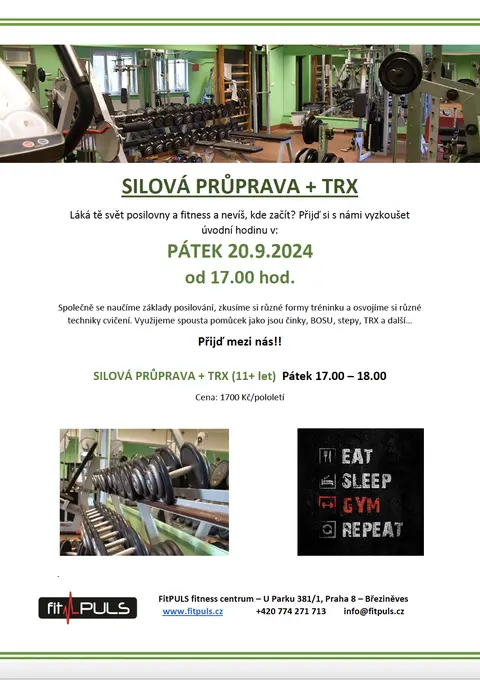 Titulní obrázek článku „Začni s posilováním: TRX a silová průprava pro mládež ve FitPULS Březiněves!“